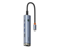 Baseus UltraJoy Series 5-Port HUB AIR Space Grey - 1306377 - zdjęcie 3